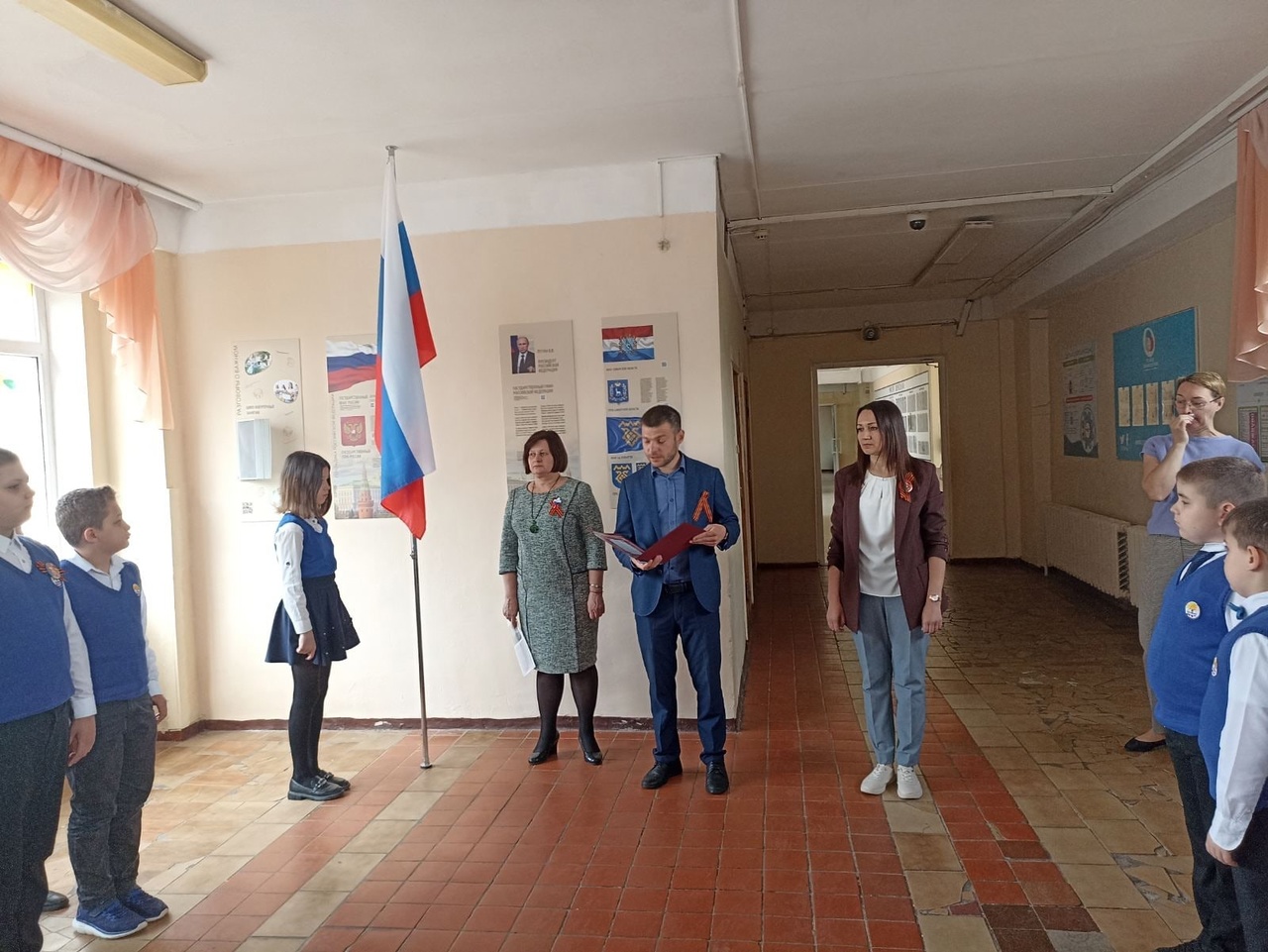 Торжественная линейка 4 мая 2023